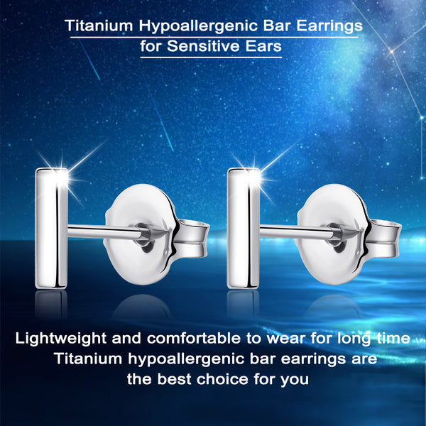 hypoallergenic titanium earrings